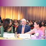 Harnaaz Kaur Sandhu Instagram - 🌟 “You and I, we believe in change. And that’s why we’re here today.” These empowering words from Miss Universe 2021 and menstrual health advocate, Harnaaz Sandhu, marked a triumphant close to the Girl Up India Leadership Summit. Champions like her make a gender-just future not just a dream, but a reality we’re actively building. Her action and advocacy to end period poverty are an unwavering source of inspiration for the 450+ youth leaders who came together at the Summit on October 8. Thank you, Harnaaz, for joining us on our mission to build a more inclusive future ❤️ #GirlsSteer #Future2030 #GirlUpIndia