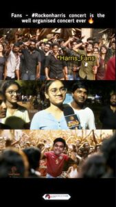 Harris Jayaraj Instagram - A well organised concert ever in Chennai ❤️❤️

Thalaiavan @jharrisjayaraj ❤️ & @sumaharris

Thank you for well organised event guys @noiseandgrains

#princeofmelodyh😍😍😍😍😍😍😍😍😍arrisfans 
#princeofmelodyharrisfans 
#princeofmelody 
#harrisjayarajfansclub 
#harrisjayarajbgm 
#harrisjayarajsongs 
#harrisjayarajfansinstagram 
#harrisjayarajmemes
#harrisjayarajvibes 
#harrisjayarajmusical 
#harrisjayarajslovelymusic
#harrisjayarajforever 
#harrisjayarajbgms 
#harrisjayarajfans 
#harrisjayarajhits 
#harrisjayarajmusic 
#harrisjayaraj🎤🎵🎶 
#harrisjayaraj 
#harrisjayarajlovelymelody 
#harrisjayarajmelody 
#harrisjayarajmusical🎶
#instagram 
#instareels 
#reelsinstagram 
#reelsviral 
#reelsindia 
#concert 
#concerts