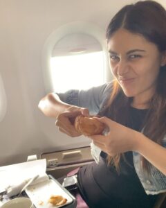 Heena Achhra Instagram - Early morning flight mein ek butter croissant 🧈🥐 ki keemat, tum kya jaano insta waalon 🙈
U guys can just swipe to conform my happy relationship with food 🥲
Felt super cute , might never delete later 
.
.
.
.
.
.
.
.
.
.
.
.
.
.
.
.
.
.
.
.
.
.
.
.
.
.
.
.
.
.
.
.
.
.
.
.
.
.
#HeerAchhra #explore #postoftheday #flyhigh #flight #travellife #travel #actor #beautiful #model #cute #happy #fun #smile #photoshoot #nature #funny #Actress #movies #tollywood #hollywood #instagood #instadaily #glamour #Wednesday #india
