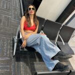 Heena Panchal Instagram - Orange a day will give all the vitamin C you need 🧡🧡 #heenampanchal #love #cascualstyle #stylist #airport