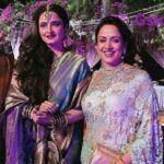 Hema Malini Instagram - It is a very special day, a very khaas day for me - my dear friend of so many years, Rekha’s birthday today. Time to celebrate this gorgeous, beautiful, evergreen lady’s birthday, though for her, time has stood still and she never ages❤️I wish you all the best that life has to offer, my dear friend, and may God bless you forever🙏All my love. #happybirthday #rekha #birthdaywishes