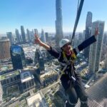 Hruta Durgule Instagram – Ticked it off my bucketlist❤️🥹 
#dubai #edgewalk #skyview #bucketlist #happy #grateful Dubai, United Arab Emirates