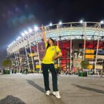 Izabelle Leite Instagram - bringing luck to 🇧🇷🤪 4 goals on our side! quando richarlison marcou eu não consegui comemorar e filmar ao msm tempo🤣🤣🤣 🇧🇷🇧🇷🇧🇷🇧🇷🇧🇷🇧🇷 Vamoooooo 🏆 🦶🔥 Gadget Stadium