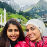 Janani Ashok Kumar Instagram - “I want to be a form of everything I see, breathe & hear, and I want to be sure of it.” - 📸: @madhumitha_sivasankar Mount Titlis, Switzerland