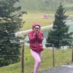 Janani Ashok Kumar Instagram - “I want to be a form of everything I see, breathe & hear, and I want to be sure of it.” - 📸: @madhumitha_sivasankar Mount Titlis, Switzerland