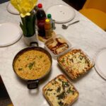 Janki Bodiwala Instagram - Sunday brunch by our masterchef :- @d_bodiwala36 👨🏻‍🍳 #enchiladas #spagetti #garlicbread