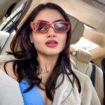 Janki Bodiwala Instagram - Carfie¿?!🤔😬😵‍💫😀