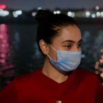 Janki Bodiwala Instagram - Swipe to unmask 😷😃