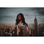 Janki Bodiwala Instagram - In a newyork state of mind 🗽 . . 📸 :- @aanandshukla #jankibodiwala #vintage #viral #newyork