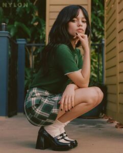 Jenna Ortega Instagram - Thank you @nylonmag for the feature