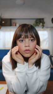 Jenna Ortega Instagram - the highs. the lows. the shocks. the celebrations. round of 16 had it all. @jennaortega is zoned in with Z.N.E. and #adidassportswear #createdwithadidas