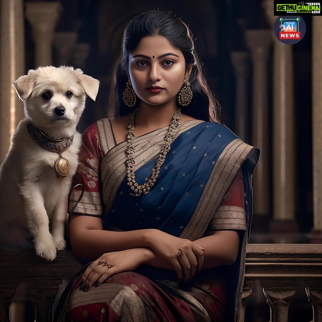 Jhilik Bhattacharjee Instagram - Embracing regal grace in the heart of Odisha's palace, @jhilikbhattacharjeeofficial ♥️reigns as a queen with a royal benevolence for her loyal companions. 🏰🐾 . . #RoyalKindness #DogLover #petlovers . . Edited by @apankaainews @ranjanow__ 🌸 Bhubaneswar - Smart City