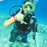 Jinal Belani Instagram - The only picture of a magnificent experience. I was awestruck when I first looked at the vastness of the ocean. I could say while the whole scuba diving experience I was in a trance and touching the bottom of the ocean was something else. Great Barrier Riff was indeed Great 🌊 Cheers to the one more tick mark on my wishlist 🎉✨🍻😊🩵 And yes, In the waters, This sign '🤙' means 'Awesome' #greatbarrierreef #oceanbaby #waterbaby @sunloverreefcruises #scuba diving #jhinalbelani Great Barrier Reef