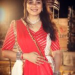 Jinal Belani Instagram - Red is favourite for a reason 💃 👗 - @kinjal.prajapati136 MUAH - @parthu_makeover