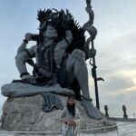 Jovika vijaykumar Instagram – 🌊🌊 Azhimala Siva Temple ആഴിമല ശ്രീ മഹാദേവ ക്ഷേത്രം