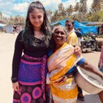 Jovika vijaykumar Instagram – This sweet lady from Kerala’s name is Muthamma and she loves singing and dancing to MGR songs, she comes from a family of fishermen and works along the Vizhinjam International harbour. Vizhinjam International Seaport