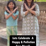 Juhi Parmar Instagram - Every year we speak about a pollution free Diwali but this year it’s different! Even before Diwali most of us have read headlines about the air quality in Mumbai and how it’s one of the worst we have ever seen! For our future generations, it’s important that we take care today and teach them that at the cost of having fun for a few hours we cannot be impacting the environment so much that it comes back to harm our health! I know I’m teaching my daughter by showing her the recent news and why it’s important to avoid fire crackers. It is also very important to spread the word to more and more because it’s all of us together that can make a difference! Let’s spread the word and make it a Healthy And Happy Diwali! #SayNoToFireCrackers #SayNoToPollution #reels #reelsvideo