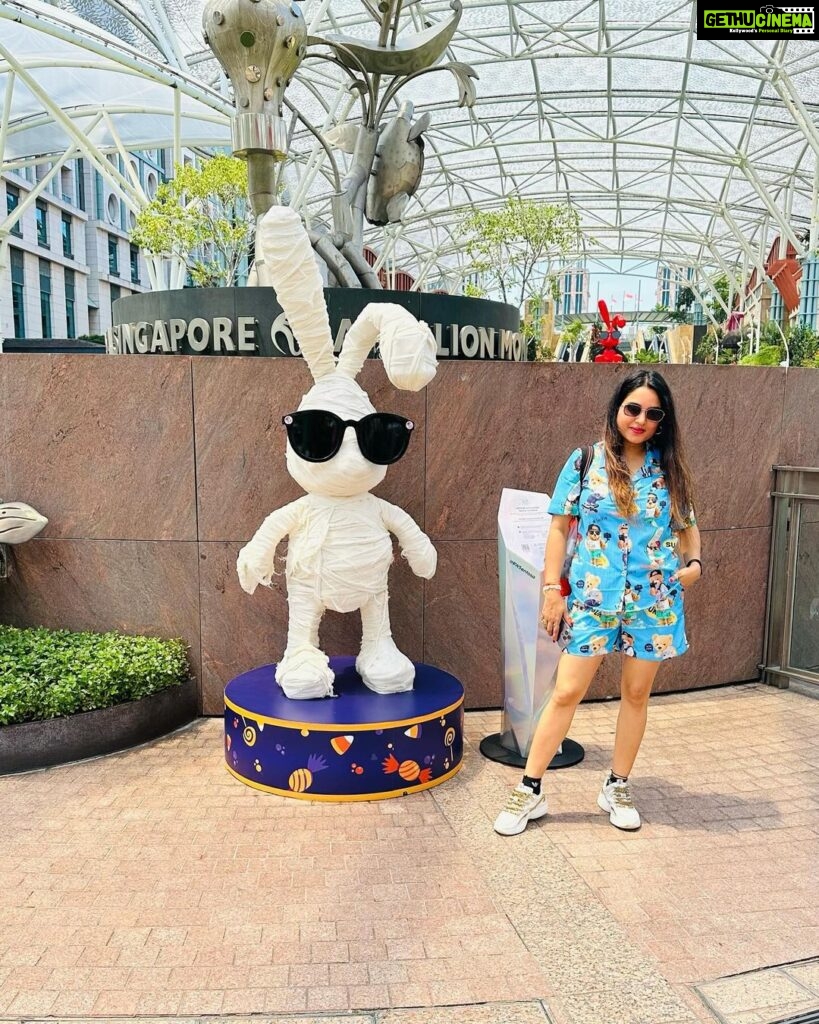 Kaavya Singh Instagram - #singapore🇸🇬 #universalstudios #singaporelife #music #travelphotography #travelling #feelingblessed #omnamahshivaya 🔱❤️🙏🏻🧿 Universal Studios Singapore