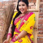 Kajal Raghwani Instagram - Hum कूची कूची खाएब 🤪 Socha upload kardu Pehla try on ths song 🎵👌😄 #kajalraghwani #kajalraghwanisworld #actor #bhojpuri #happysoul #lovemyself #❤️ #enjoying #pawansingh #new #trending #song #famous #viral #happiness #feelings #fun #album #✨️ #🧿