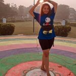 Kajal Raghwani Instagram - A Very Good & Happy Morning to all 🤗🧿✨️ Thanks to @krishnakumar2241994 😄🌞 for clicking 🐒 Konsa pic achha laga 1, 2, 3, 4 ?