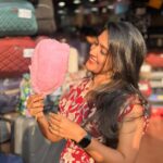 Kalyani Anil Instagram - Who else love Cotton candy ?🍭😋 👗 @maira__vogue 📸 @sonu_.sajeev 😘 Ooty