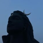 Kalyani Anil Instagram - ADIYOGI. ✨🌙 👗 @geesahh_designs 📸 @sonu_.sajeev 😘 #adiyogi #shiva Adiyogi Coimbatore