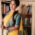Kalyani Anil Instagram - ✨💛 📸 @travancoreads @jithuthampifm 🎨 @momentssbyelementricx Location @mollyskovalam