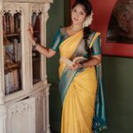 Kalyani Anil Instagram - ✨💛 📸 @travancoreads @jithuthampifm 🎨 @momentssbyelementricx Location @mollyskovalam