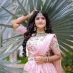 Kalyani Anil Instagram - Living in her dreams….💕 👗 @deepoodesigners.in 💄 @makeover.by.salini 📸 @_lalu_photography_