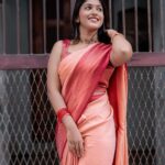 Kalyani Anil Instagram - 🪔🦢🌙 Saree @anika._.boutique 📸 @travancoreads @jithuthampifm