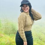 Kalyani Anil Instagram - Happy soul…🐣 📸 @_.swathy_saji._ 😘 Ponmudi Hills Trivandrum