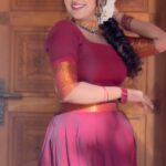 Kalyani Anil Instagram - 🫶🏻♥️ loved this makeover by @sudev.rudra Designer @_aryaprajith_ 📸 @deepthi8934 #reelkarofeelkaro #transitionreels #transition #reelitfeelit #traditional #makeover