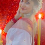 Kalyani Anil Instagram - South Indian Barbie….❤️😉 Saree @sreelakshanyaa Earings @canisaperidot 📸 @vaishnavi_gopan__ 🫶🏻 Makeup and styling by me🫣 #barbie #reelkarofeelkaro #reelitfeelit #saree #traditional #trending #viral #trend