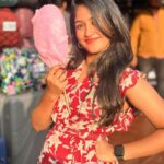 Kalyani Anil Instagram - Who else love Cotton candy ?🍭😋 👗 @maira__vogue 📸 @sonu_.sajeev 😘 Ooty