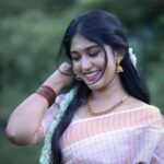 Kalyani Anil Instagram - 🤍 📸 @omorfia_media @sajad_vbm_ Saree @ar_handlooms_kuthampully