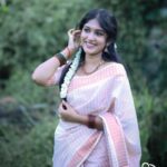 Kalyani Anil Instagram - 🤍 📸 @omorfia_media @sajad_vbm_ Saree @ar_handlooms_kuthampully