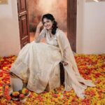 Kalyani Anil Instagram - 🌼✨ Onam series -1🌼 Simple and elegant accessories from @tanvy_collections 📸 @jithuthampifm @travancoreads