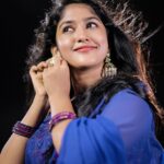 Kalyani Anil Instagram - Jumkha ❤️‍🔥 Earings @pretty.jewelbox 📸 @travancoreads @jithuthampifm Saree @geesahh_designs