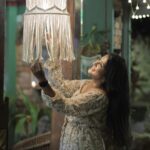 Kalyani Anil Instagram - Love is a beautiful kind of fear🤍🙂 📸 @jithuthampifm @travancoreads Location @mollyskovalam