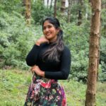 Kalyani Anil Instagram - ✨🍃 👗 @maira__vogue 📸 @sonu_.sajeev 😘🫶🏻 Pine Forest Ooty