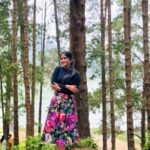 Kalyani Anil Instagram - ✨🍃 👗 @maira__vogue 📸 @sonu_.sajeev 😘🫶🏻 Pine Forest Ooty