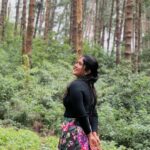 Kalyani Anil Instagram - ✨🍃 👗 @maira__vogue 📸 @sonu_.sajeev 😘🫶🏻 Pine Forest Ooty