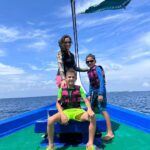 Kanchi Kaul Instagram – Into the blue day …. With the wildlings 🥰🌊🐠🐬⚓️