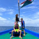 Kanchi Kaul Instagram - Into the blue day …. With the wildlings 🥰🌊🐠🐬⚓️