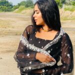 Kanmani Manoharan Instagram - #kanmanimanoharan✨ Outfit @_gina_couture Styling @keziah_costume_stylist #kanmanimanoharan✨ #shoot #black #favorite #salwar #peace #instagram #post