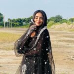 Kanmani Manoharan Instagram - #kanmanimanoharan✨ Outfit @_gina_couture Styling @keziah_costume_stylist #kanmanimanoharan✨ #shoot #black #favorite #salwar #peace #instagram #post