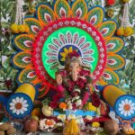 Karan Sharma Instagram - Had great Darshan in two days still more Darshan pending 😬..May BAPPA Bless you all 🤗🙏@iam_snehajain @aloknarulaofficial @jeevanshchadha @acharaya_karun ! #ganeshchaturthi #karansharma . . PS : more Dashan pics coming soon !