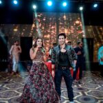 Karan Sharma Instagram - What a fabulous night it was - 🤗❤️@rishiagrwal @ambikapurkagyan @talentfullon @rishabh.celebrations @abhi1_15 . . Costume & Styling by @swati1475 😊