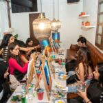 Karan Sharma Instagram - Some memorable moments from painting fun yesterday , which was the surprise for our dear Tanya @tanyasharma27 ... As me n @hellyshahofficial will be missing her birthday celebration.. so chota sa surprise to Banta hai 😉😀!