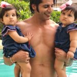 Karanvir Bohra Instagram – HAPPY BIRTHDAY BELLA AND VIENNA My 2 are 7 years old @twinbabydiaries I love you girls.
The smile on your face is my secret purpose (which is not a secret anymore) my only purpose… daddy lives for you all 3 ♥️